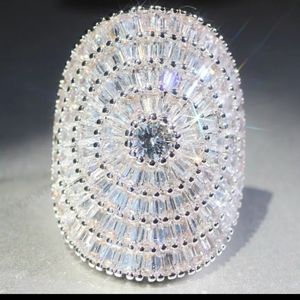 NEW Huge 21 ct engagement Ring